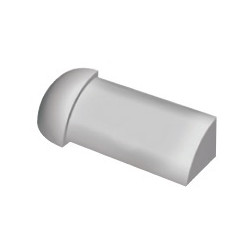 Laattalistan ulkokulma Progress Profiles Projolly Quart, 8mm, 2 kpl, kromi