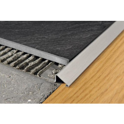 Eritasolista Progress Profiles Proslider, 2,7m, 10mm, harjattu rst