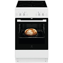 Keraaminen liesi Electroluxin LKR5000N0W, 50cm, valkoinen