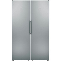 Jääkaappi ja pakastin Siemens KS36VVIEP GS36NVIEP iQ300, 120cm, 588l, Inox teräs