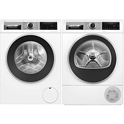 Pesukone ja kuivausrumpu Bosch WGG244FTSN WQG245ABSN Serie 6, 10/10kg, valkoinen