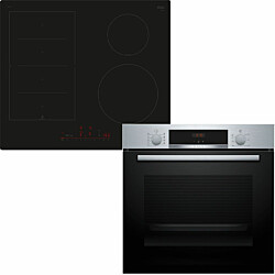 Erillisuuni ja induktioliesitaso Bosch HBA534BS3 PIX61RHC1E, teräs