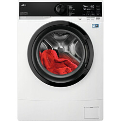 Edestä täytettävä pesukone AEG LSR626O74O, 60cm, 7kg, 1400rpm, valkoinen