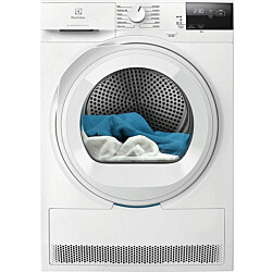 Lämpöpumppukuivausrumpu Electrolux EDI621O85O, 60cm, 8kg, valkoinen