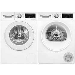Pesukone ja kuivausrumpu Bosch WGG254FLSN-WQG2420ASN Serie 6, 10/8kg, valkoinen