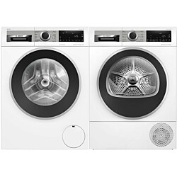 Pesukone ja kuivausrumpu Bosch WGG244FTSN-WQG245DBSN Serie 6, 10/10kg, valkoinen