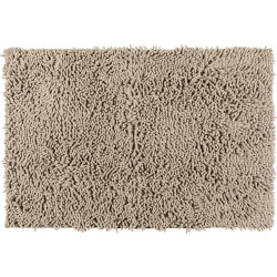 Kylpyhuonematto Wenko Chenille, hiekka, 50x80 cm