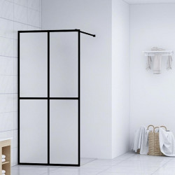 Walk-in suihkun seinäke karkaistu lasi 118x190 cm