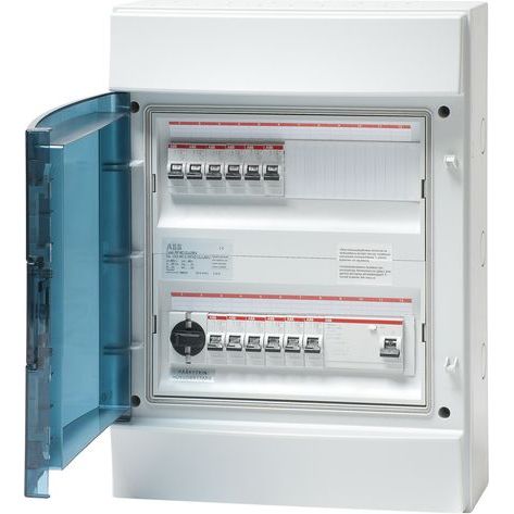 Ryhmäkeskus ABB Mistral 65, 40A, IP65, kestomuovi