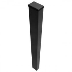 Aitatolppa Fornorth aitaelementille, 170cm, musta