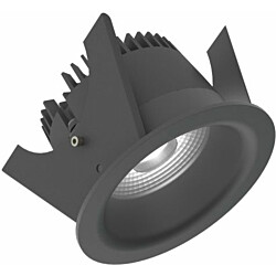 Alasvalo Illuxtron Linea, Ø75mm, HV-FD, 800lm, 4000K, 40°, musta