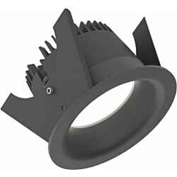 Alasvalo Illuxtron Linea, Ø75mm, HV-FD, 800lm, 3000K, 80°, musta