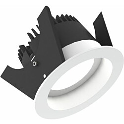 Alasvalo Illuxtron Fluxe, Ø75mm, HV-FD, 800lm, 3000K, 80°, valkoinen