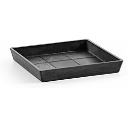 Aluslautanen Ecopots Rotterdam 35cm tummanharmaa