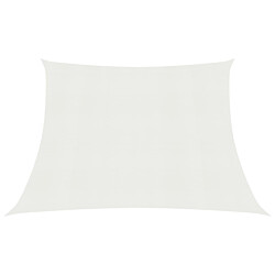 Aurinkopurje 160 g/m² 3/4x2 m HDPE valkoinen