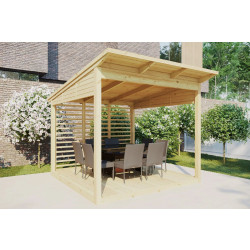 Pihakatos Jalotakka Villa Vilma, 7.3m², puuvalmis