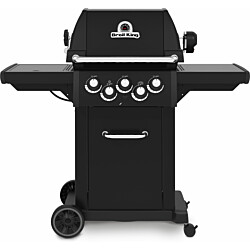 Kaasugrilli Broil King Royal 390 Shadow, 3 poltinta, sivukeitin, varraspaahdin