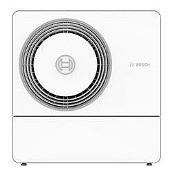 Ilma-vesilämpöpumpun ulkoyksikkö Bosch 5800 AW 5kW, maatelineellä