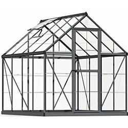 Kasvihuone Palram-Canopia Harmony, 4.6m², polykarbonaatti, harmaa