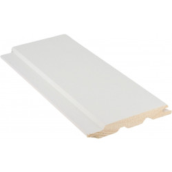 Sisustuspaneeli Cent STV, 15x120x2980mm, mänty, valkoinen, päätypontattu