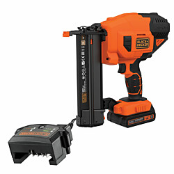 Viimeistelynaulain Black+Decker BCNG01D1, 18V, 2.0Ah akulla