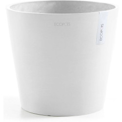 Kukkaruukku Ecopots Amsterdam 25cm valkoinen