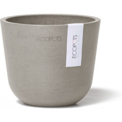 Kukkaruukku Ecopots Oslo Mini 11cm taupe