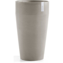Kukkaruukku Ecopots Sankara korkea 75cm taupe