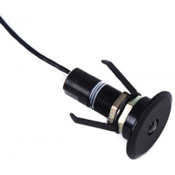 LED-valo saunavalosarjaan FTLIGHT Saunaset Platinum, 1kpl, musta