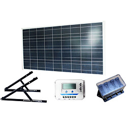 Aurinkopaneelisetti mökille Bright Solar, 160W, 20A säätimellä