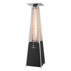 Terassilämmitin Hottia Tower, 13kW, kaasu, musta