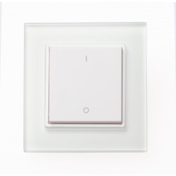 LED-painonappi-himmennin FTLIGHT Perfect, 12-36V DC, 86x86x13mm