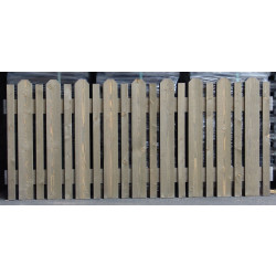 Aitaelementti EKETRÆ Viborg, 180x80cm, pohjamaalattu kuusi
