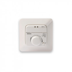 Lattiatermostaatti Ensto ECO10BTW-J, 10A, 230V, vikavirtasuojalla