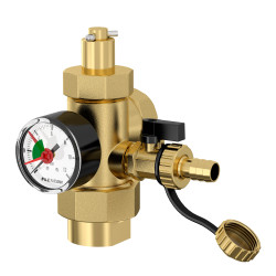 Paisunta-astian huoltoventtiili Flamco FlexControl 1"
