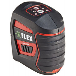 Ristilinjalaser Flex ALC 2/1-G/R, 1v+1p, vihreä