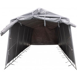Pressutalli Fornorth 2,7x5,1m/13,7m2, vaaleanharmaa