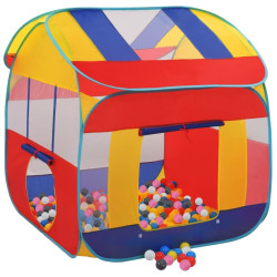 Leikkiteltta, 550 pallolla, 123x120x126cm