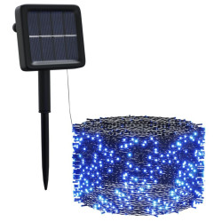 Aurinkoenergia keijuvalot, 5kpl, 5x200 LED, sininen, sisä/ulko