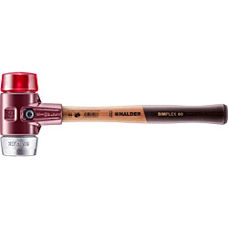 Vaihtopäävasara Halder Simplex 3069.060, 405mm/Ø60mm, 1717g, muovi/kevytmetalli