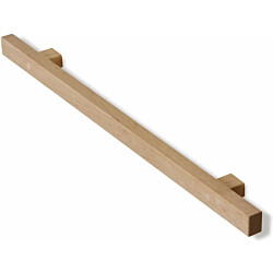 Käsijohde saunan seinään Hermanni, 790mm, puuvalmis, tervaleppä