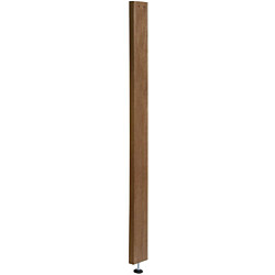 Laudetukijalka pitkille lauteille Hermanni, 1100mm, puuvalmis, lämpöhaapa