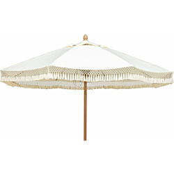 Aurinkovarjo hapsuilla Hillerstorp, Ø300cm, beige