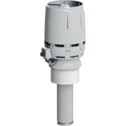 Huippuimuri Vilpe Flow Eco125C/400, vaaleanharmaa