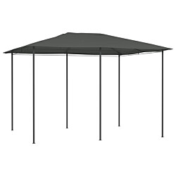 Huvimaja 3x4x2,6 m 160 g/m² antrasiitti
