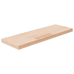 Hyllylevy 60x20x2,5 cm käsittelemätön tammi