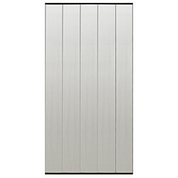 Hyönteisverkko oveen 5-osaa musta 120x240 cm