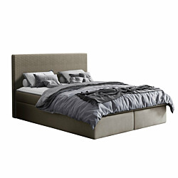 Jenkkisänky COSMO 200x200 + sijauspatja, beige (2090)