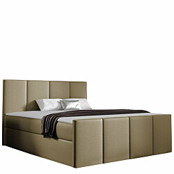 Jenkkisänky LARS 120x200 + sijauspatja, beige (8988)