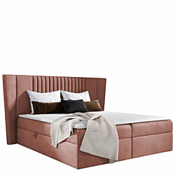 Jenkkisänky SPARK 200x200 + sijauspatja, pinkki (2693)
